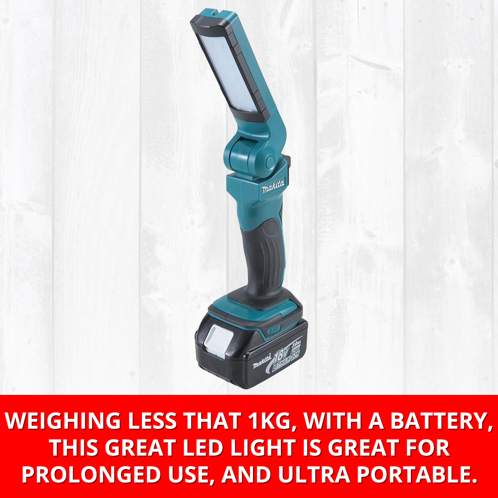 Makita 18V LED Work Light Cordless Hanging Torch Swivel Adjustable