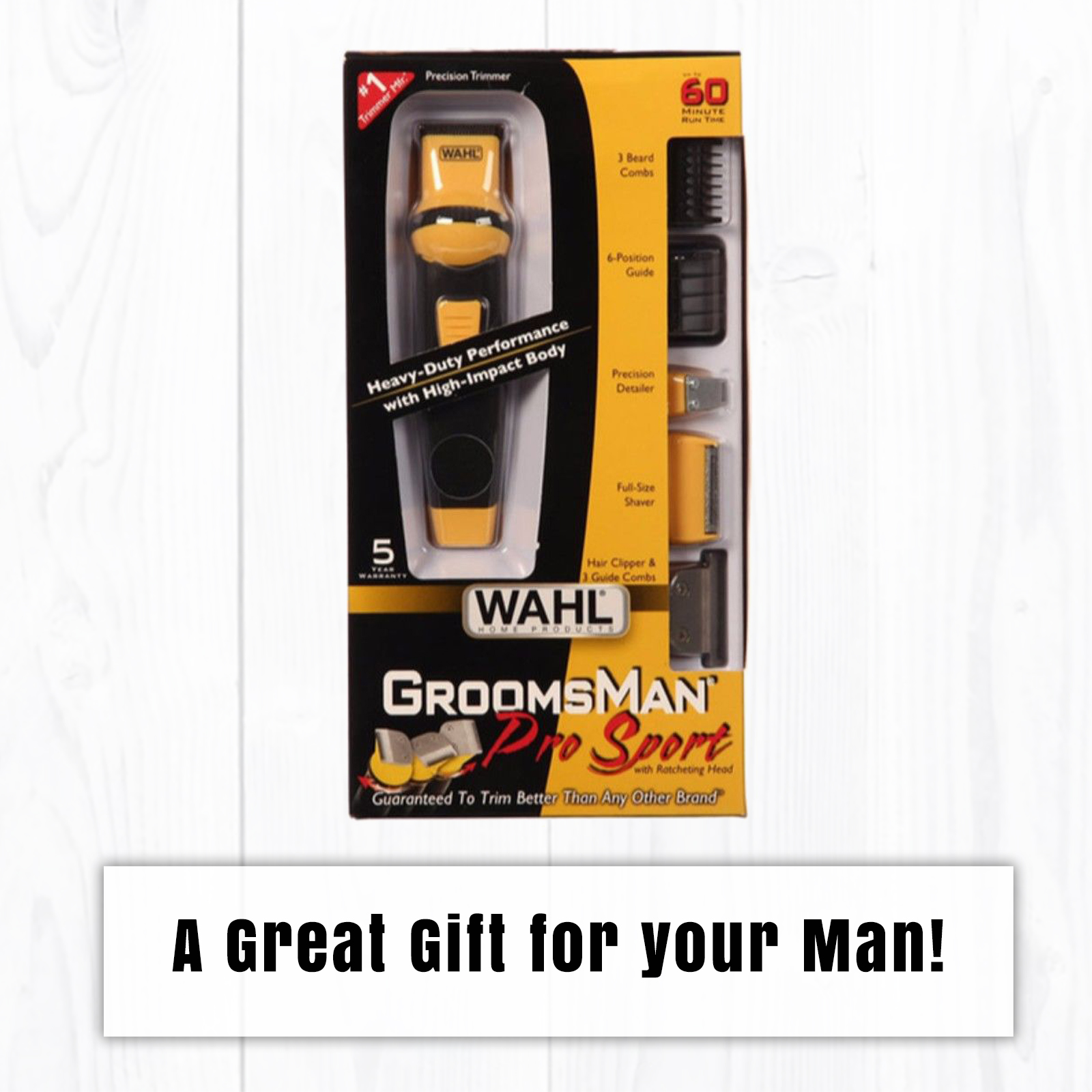 groomsman pro sport beard trimmer